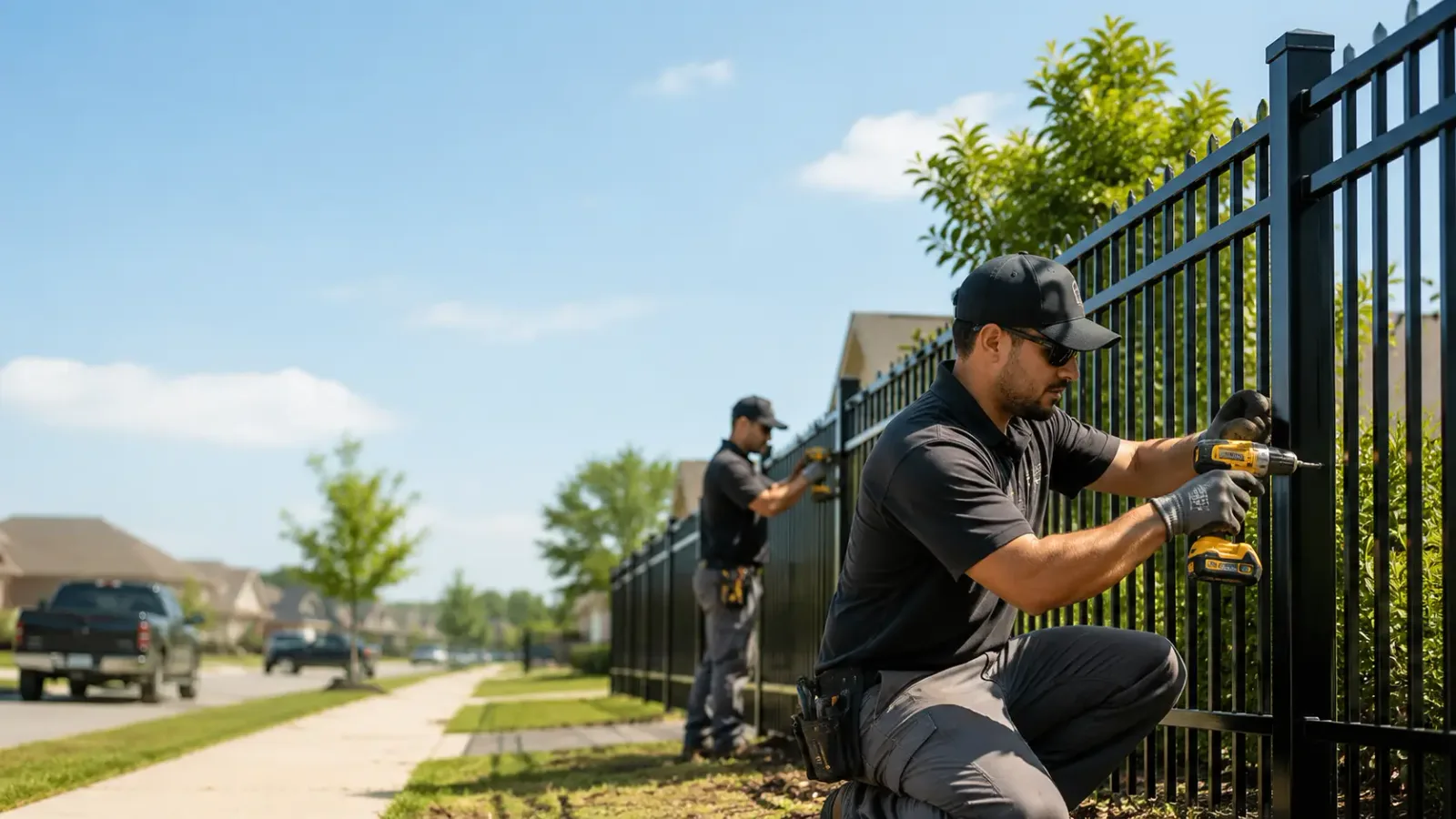 Metal Fence Installation in Harrison, AR